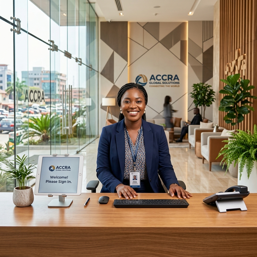 Office Receptionist in Accra, Ghana